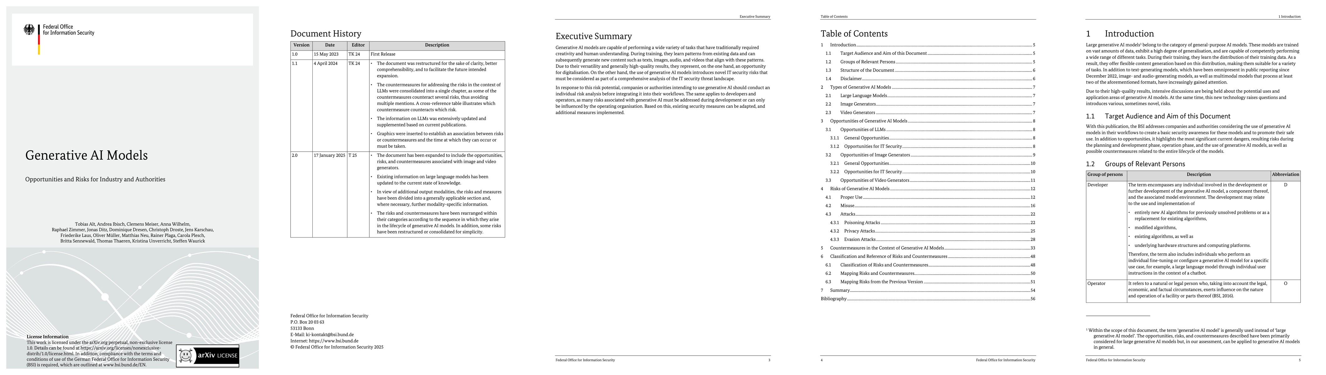 Thumbnail for Generative AI Models: Opportunities and Risks for Industry and
  Authorities