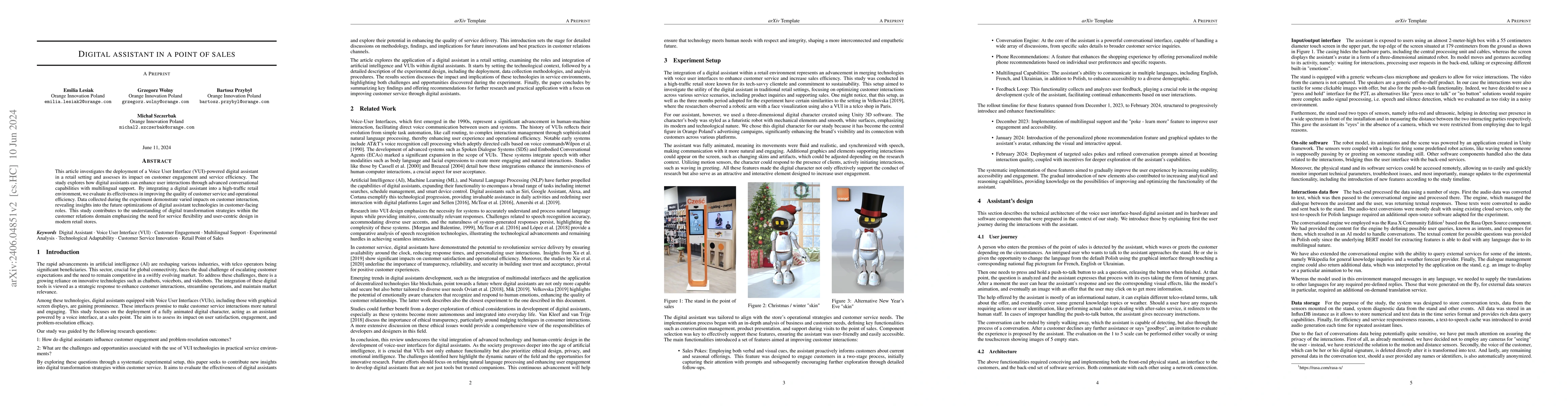 Thumbnail for Digital assistant in a point of sales