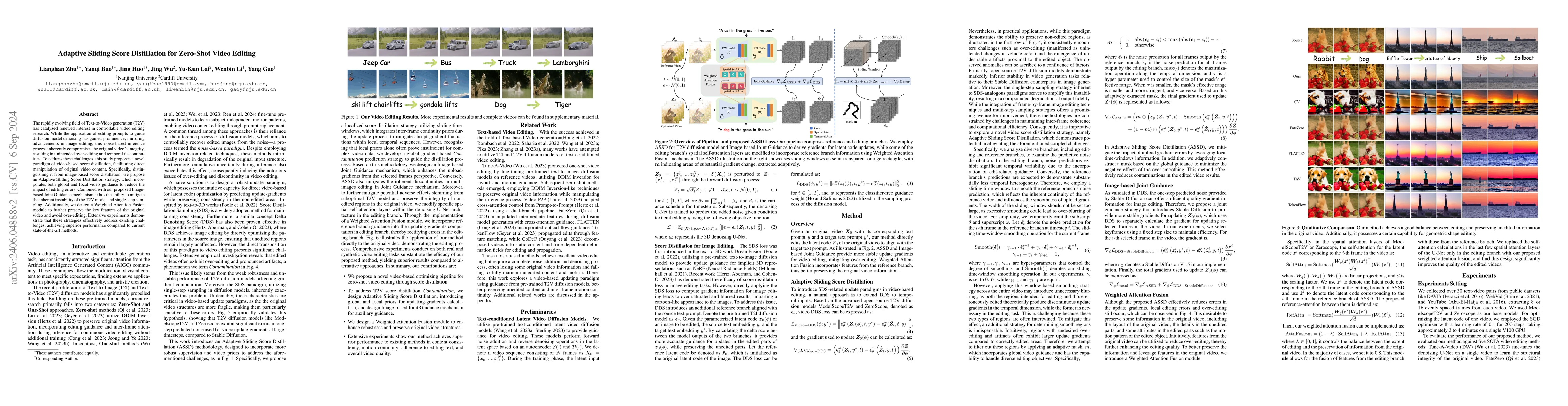 Thumbnail for Zero-Shot Video Editing through Adaptive Sliding Score Distillation