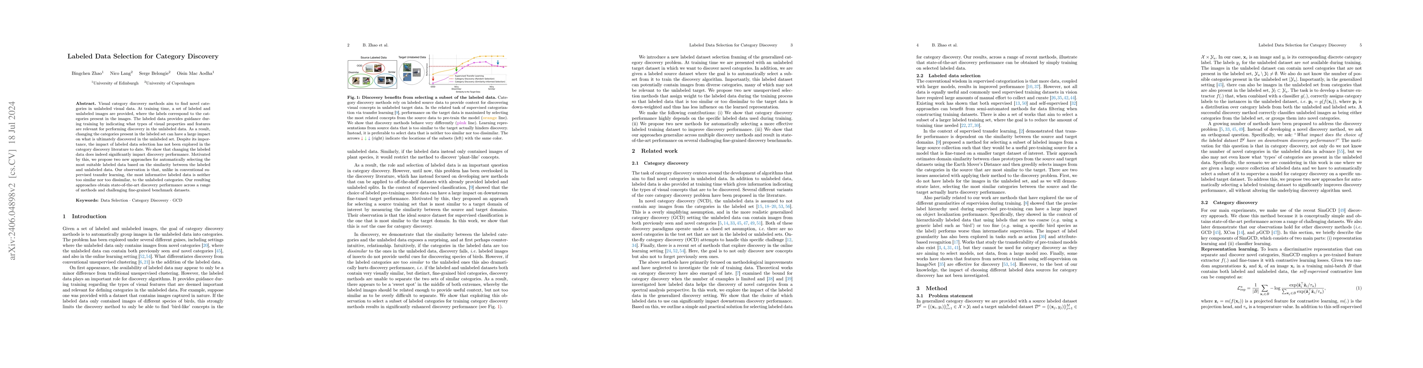 Thumbnail for Labeled Data Selection for Category Discovery