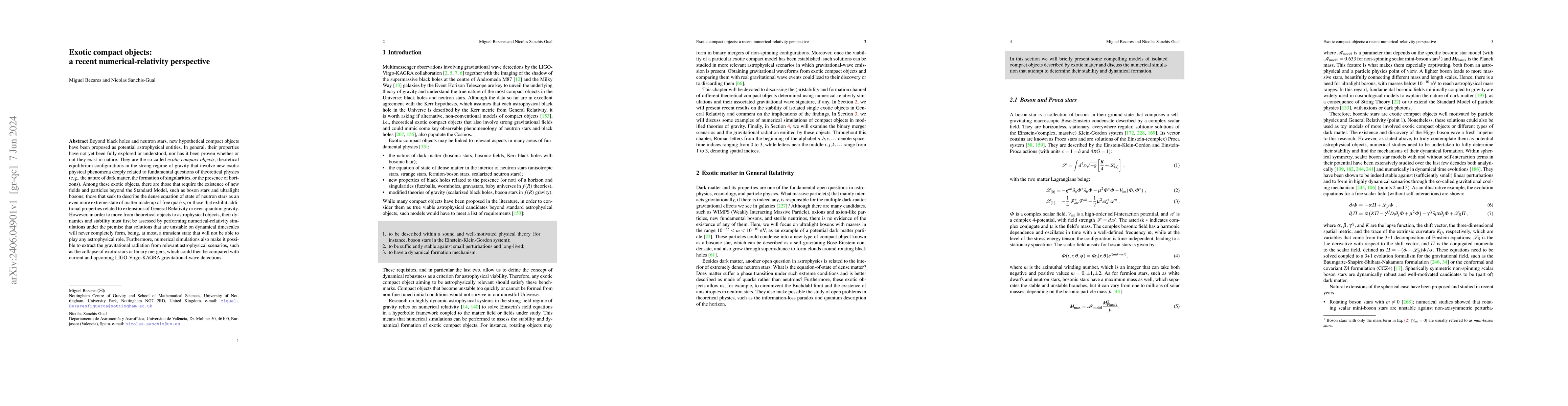 Thumbnail for Exotic compact objects: a recent numerical-relativity perspective