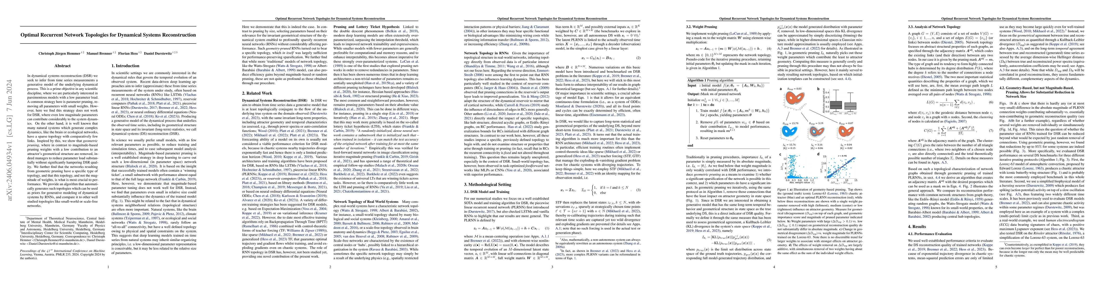 Thumbnail for Optimal Recurrent Network Topologies for Dynamical Systems
  Reconstruction