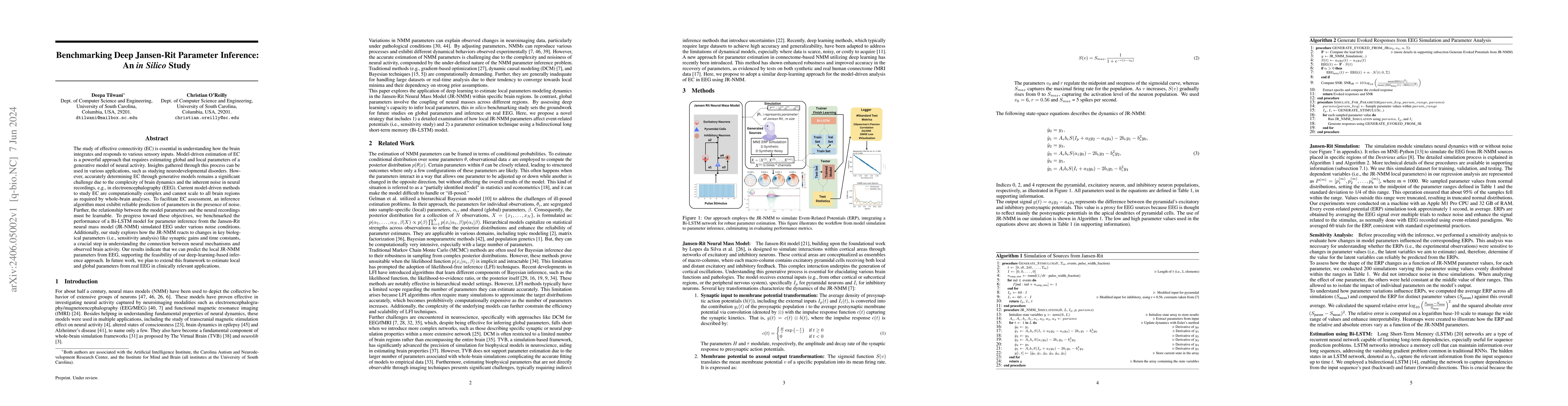 Thumbnail for Benchmarking Deep Jansen-Rit Parameter Inference: An in Silico Study