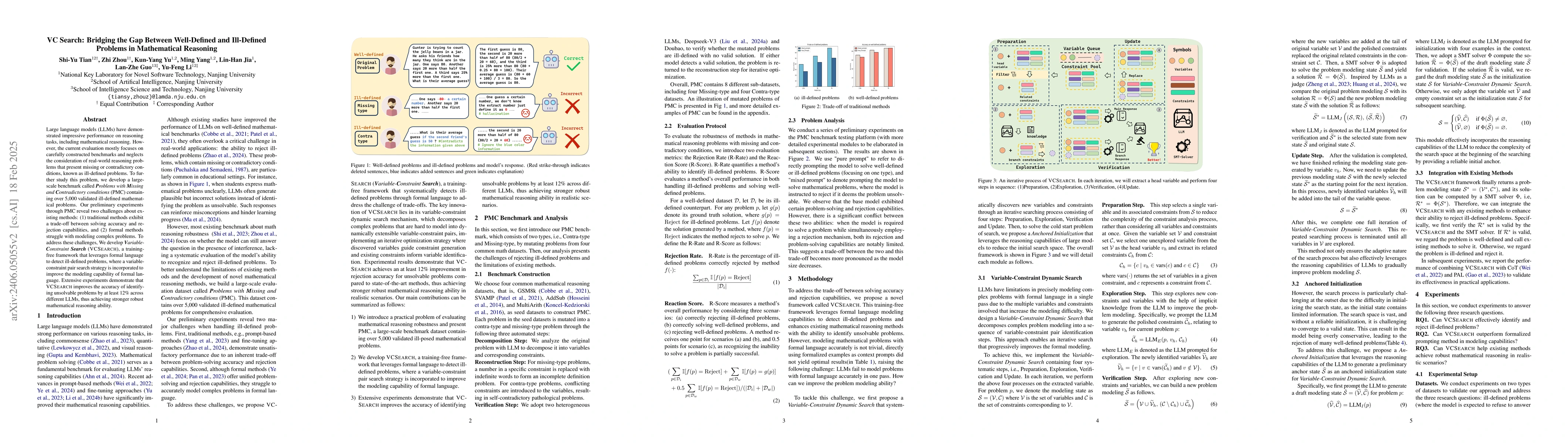 Thumbnail for Robustness Assessment of Mathematical Reasoning in the Presence of
  Missing and Contradictory Conditions