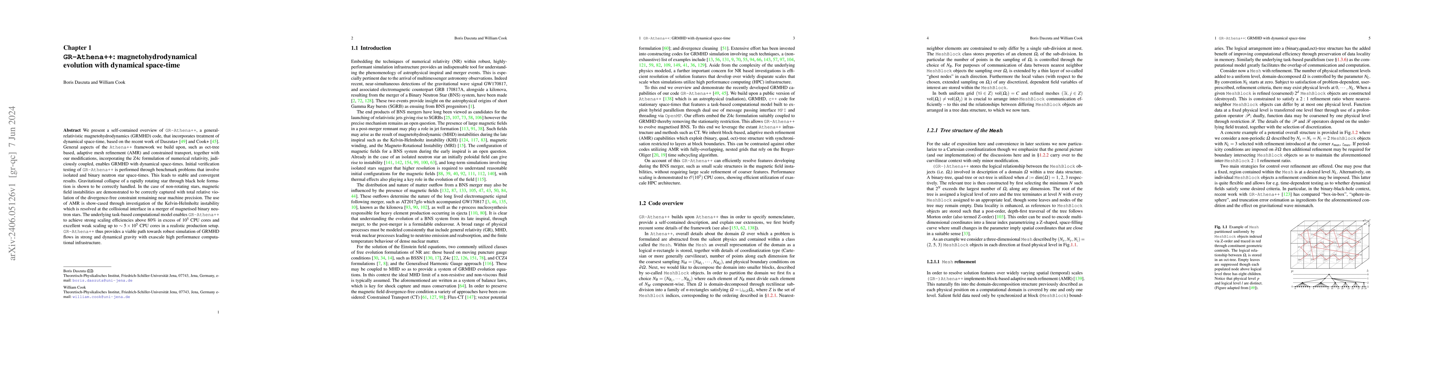 Thumbnail for GR-Athena++: magnetohydrodynamical evolution with dynamical space-time