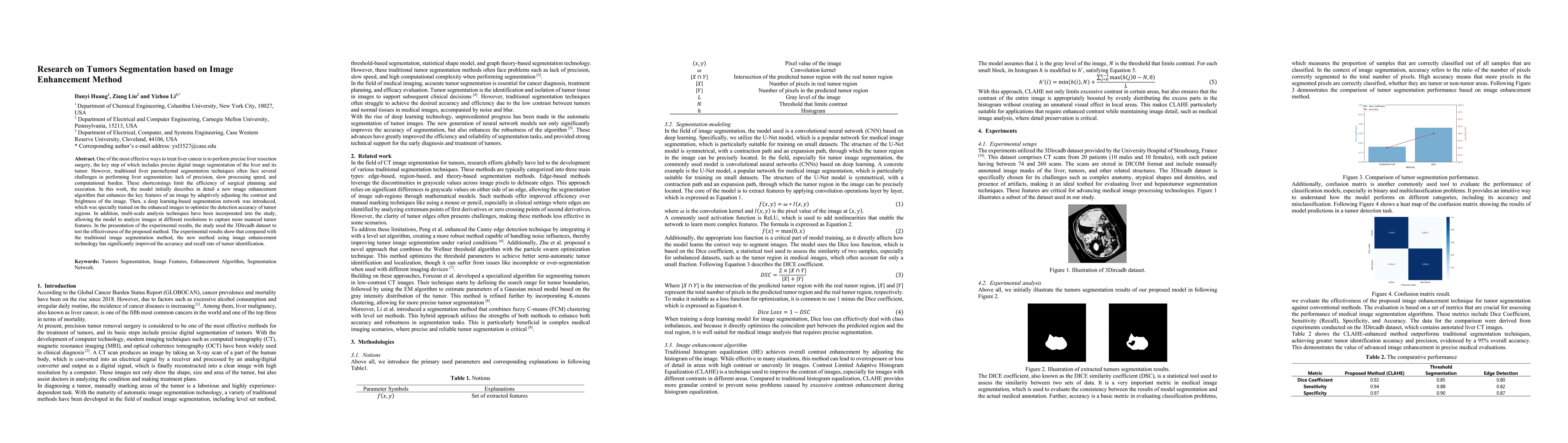 Thumbnail for Research on Tumors Segmentation based on Image Enhancement Method