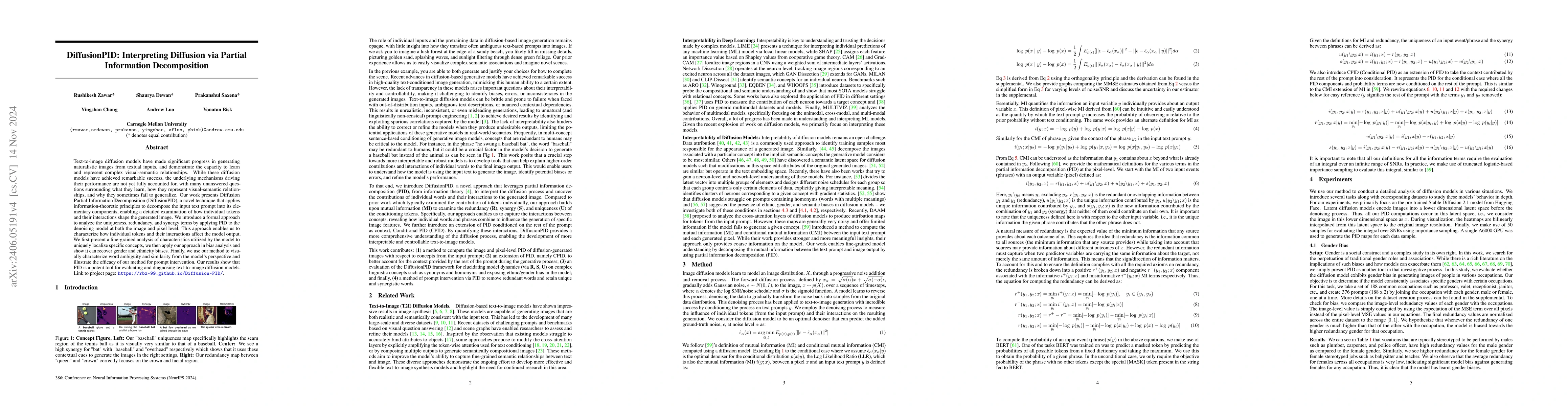 Thumbnail for DiffusionPID: Interpreting Diffusion via Partial Information
  Decomposition