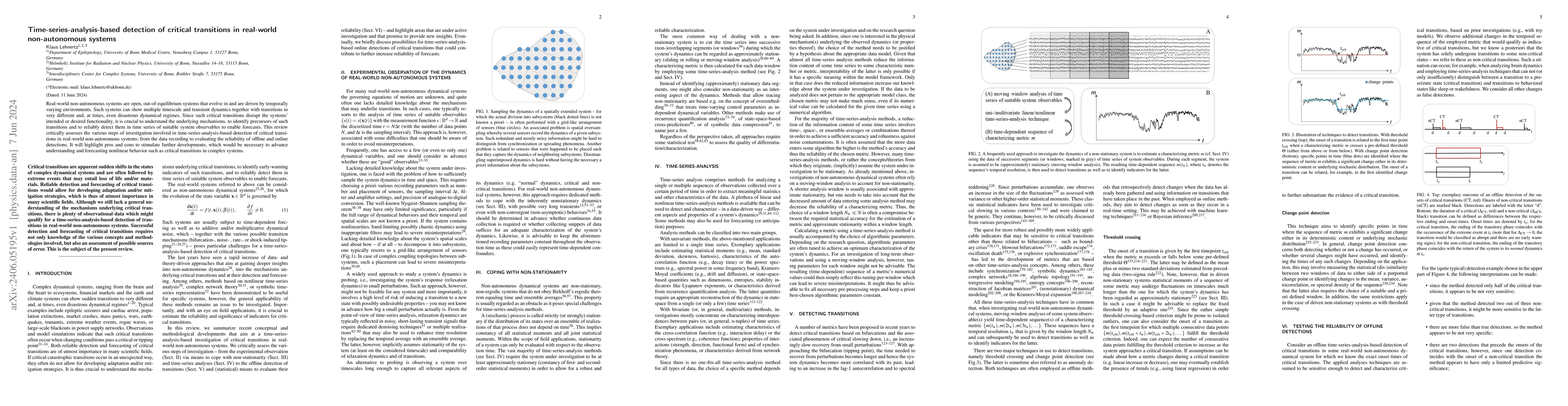 Thumbnail for Time-series-analysis-based detection of critical transitions in
  real-world non-autonomous systems