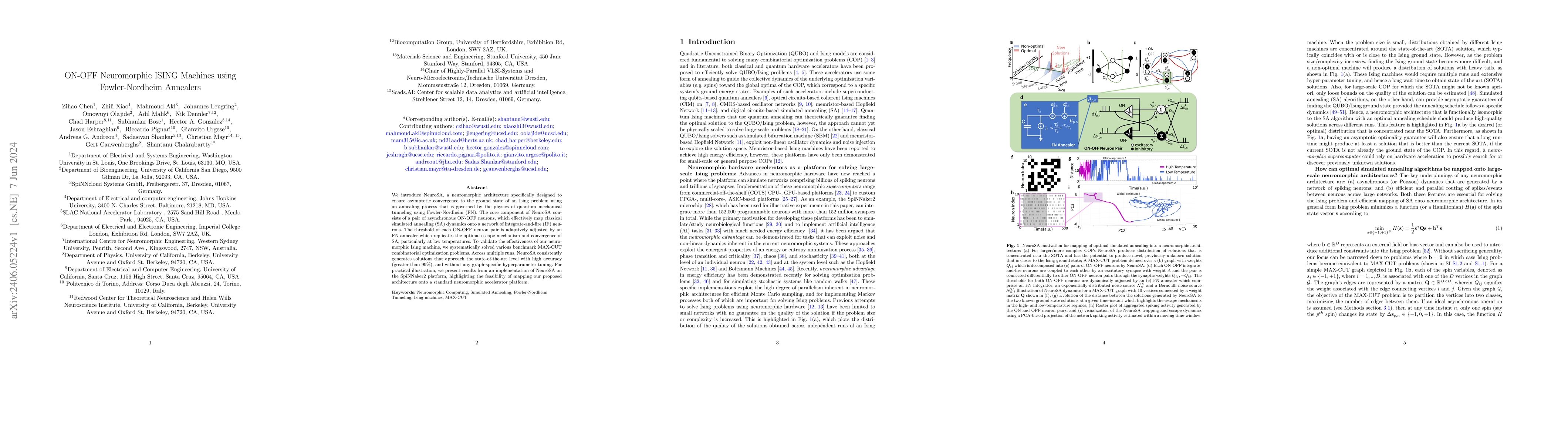 Thumbnail for ON-OFF Neuromorphic ISING Machines using Fowler-Nordheim Annealers