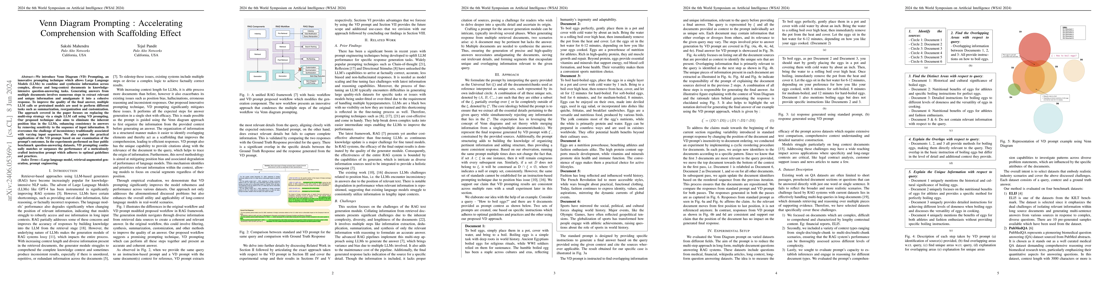 Thumbnail for Venn Diagram Prompting : Accelerating Comprehension with Scaffolding
  Effect