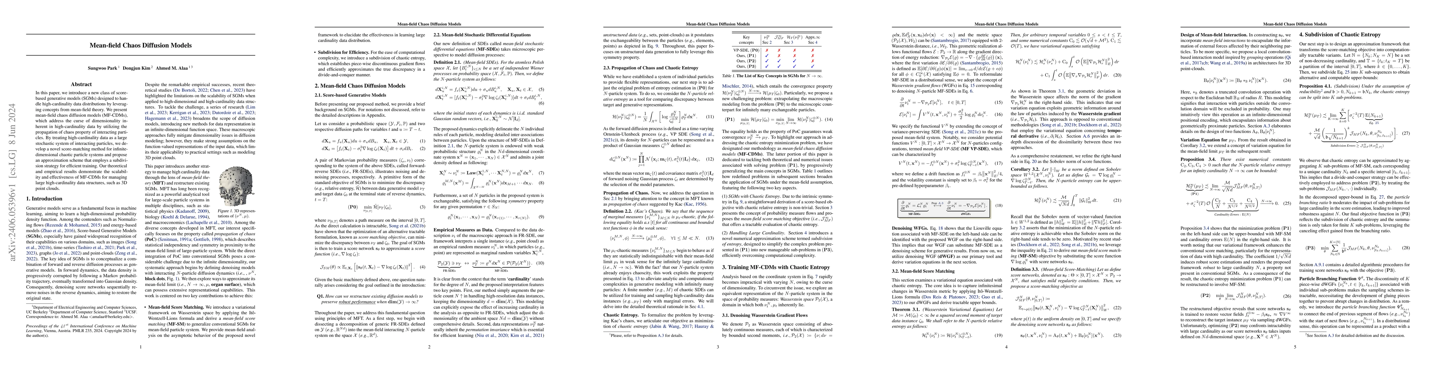 Thumbnail for Mean-field Chaos Diffusion Models