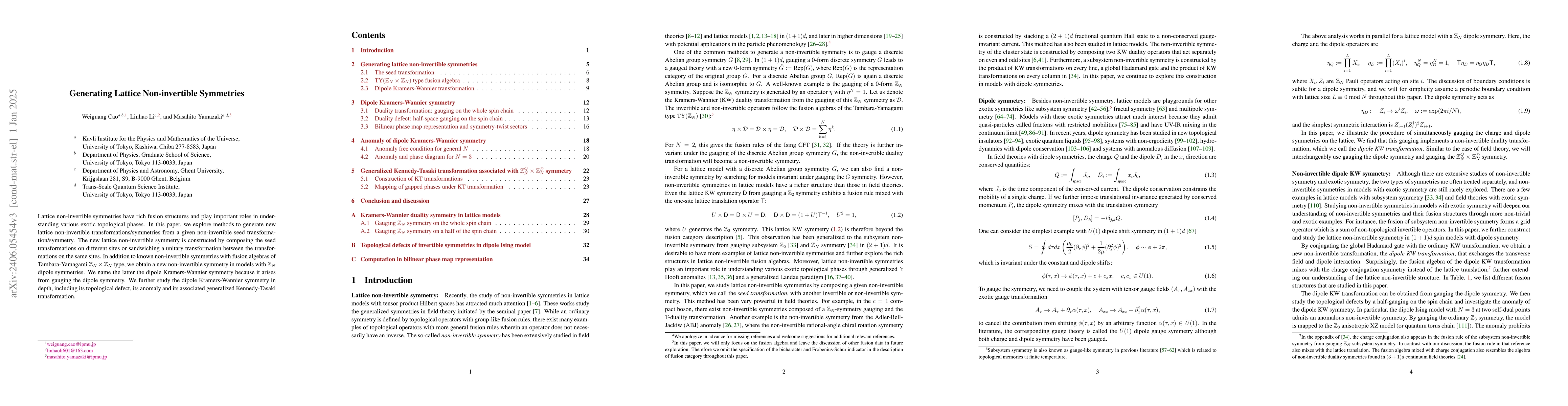 Thumbnail for Generating Lattice Non-invertible Symmetries