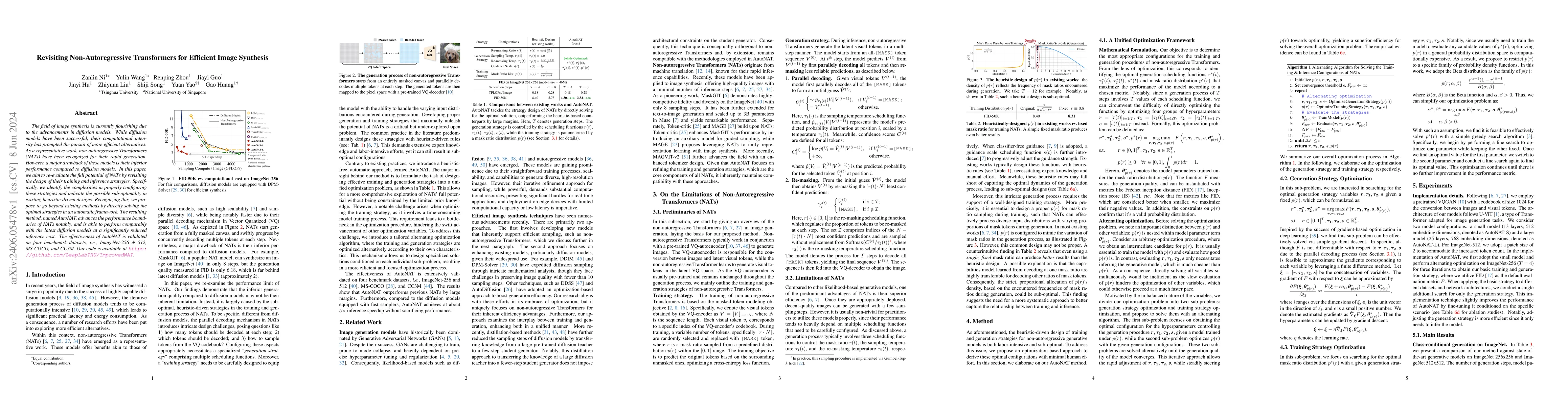 Thumbnail for Revisiting Non-Autoregressive Transformers for Efficient Image Synthesis
