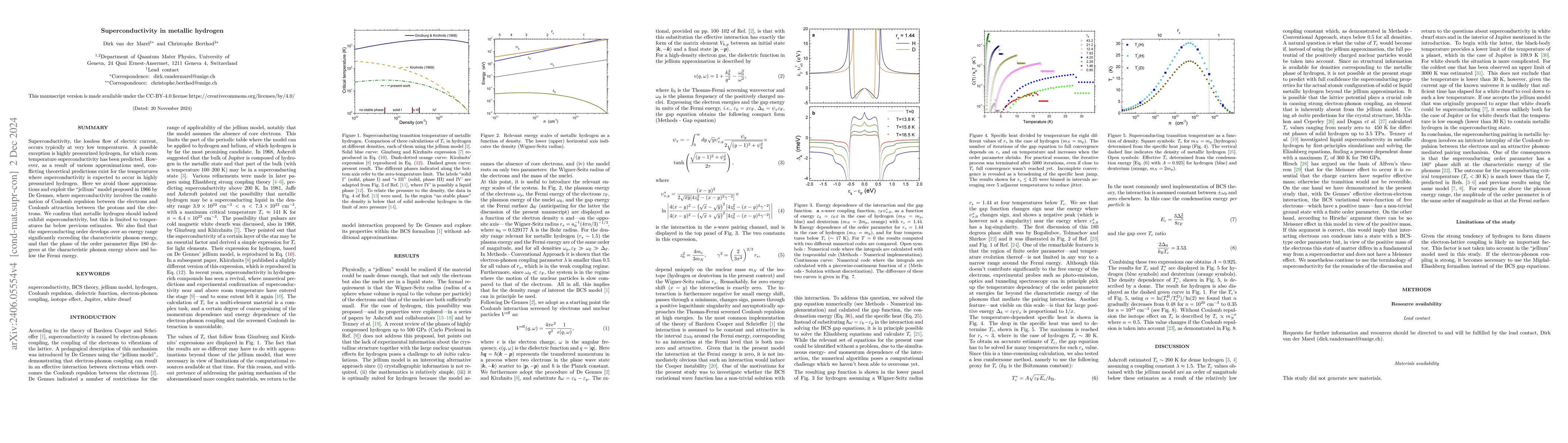 Thumbnail for Superconductivity in metallic hydrogen