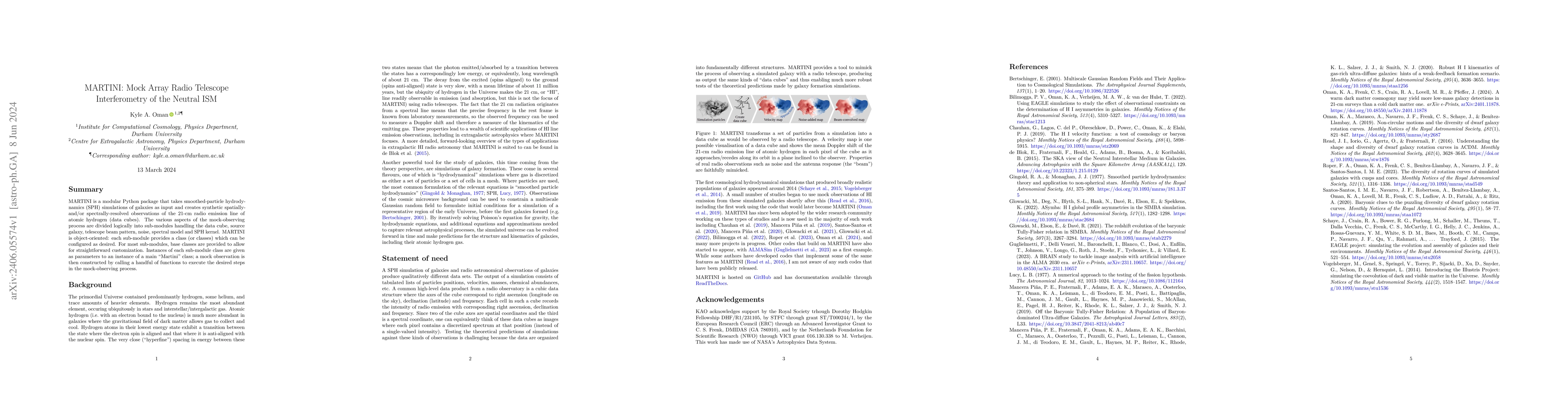 Thumbnail for MARTINI: Mock Array Radio Telescope Interferometry of the Neutral ISM
