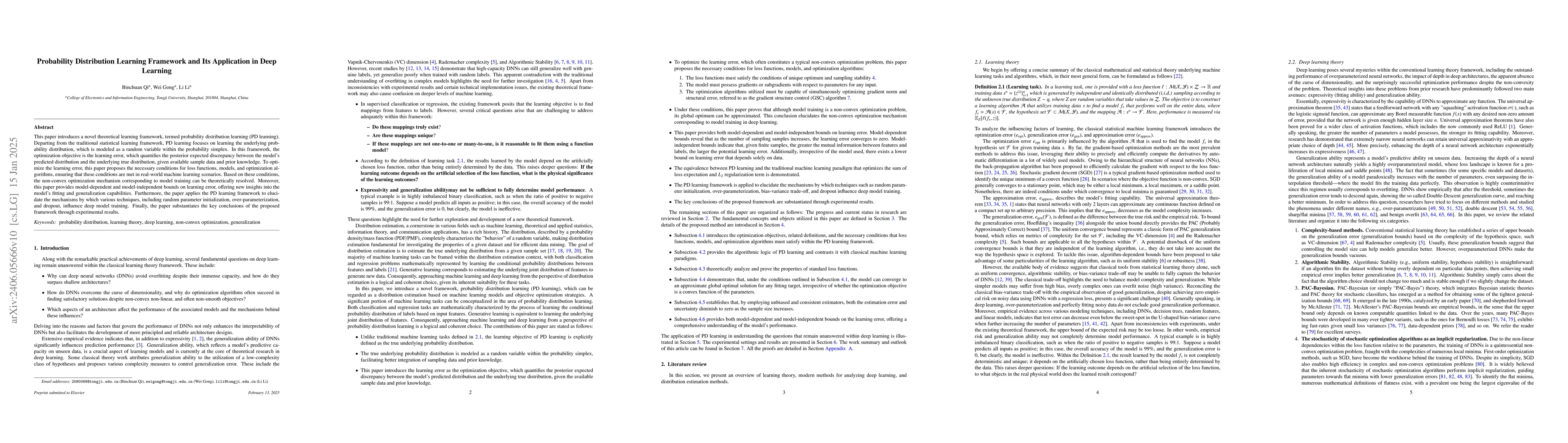Thumbnail for General Distribution Learning: A theoretical framework for Deep Learning