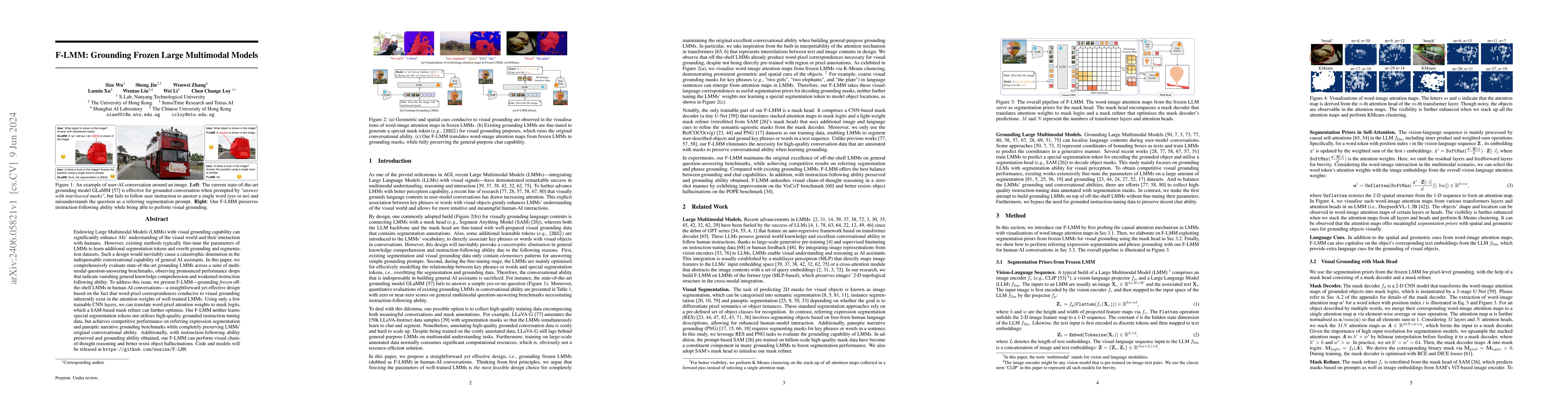 Thumbnail for F-LMM: Grounding Frozen Large Multimodal Models
