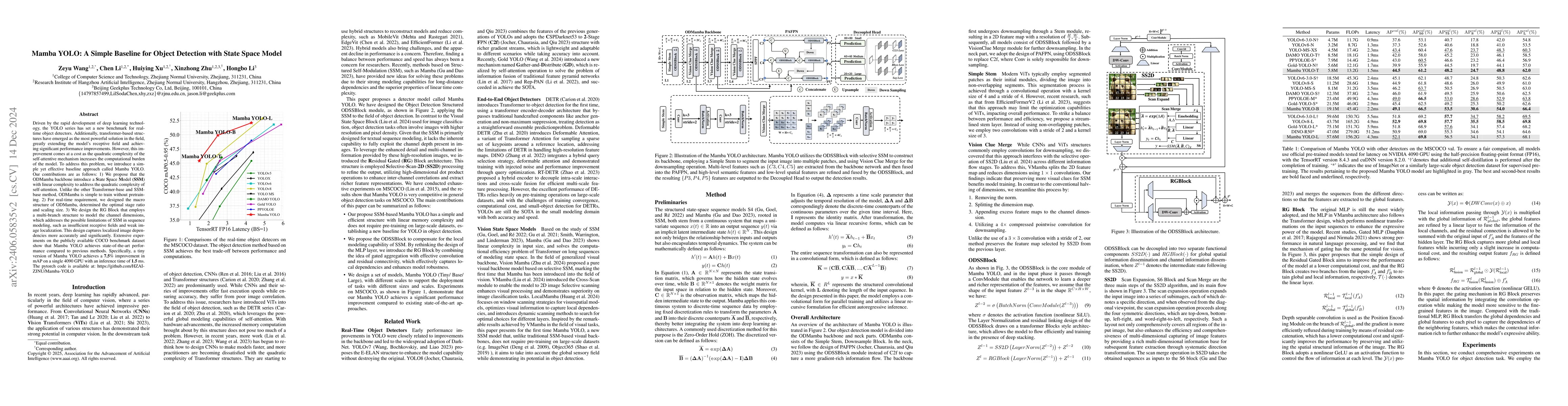 Thumbnail for Mamba YOLO: SSMs-Based YOLO For Object Detection