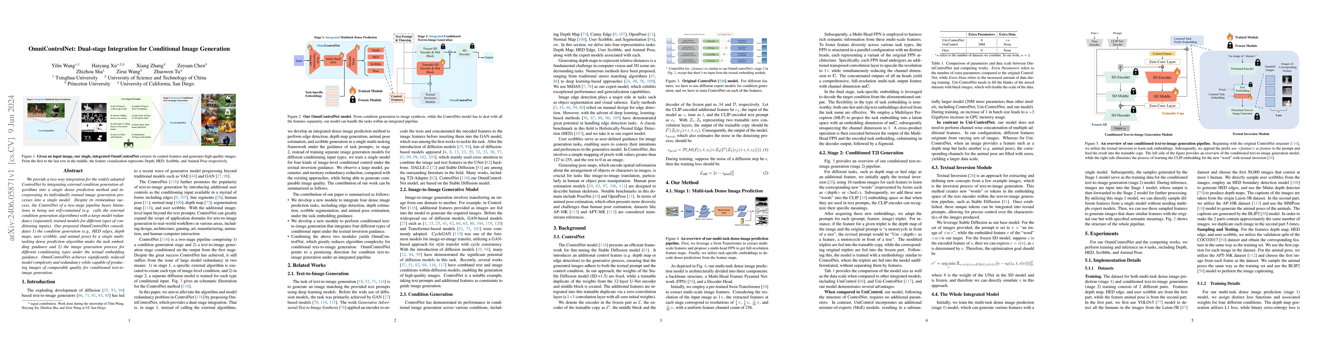 Thumbnail for OmniControlNet: Dual-stage Integration for Conditional Image Generation