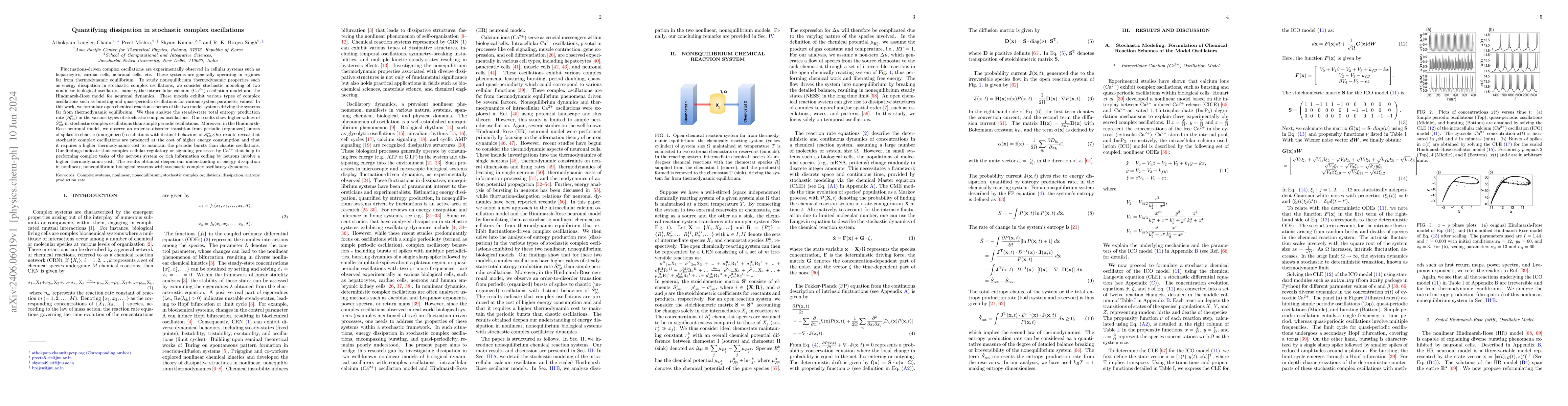 Thumbnail for Quantifying dissipation in stochastic complex oscillations