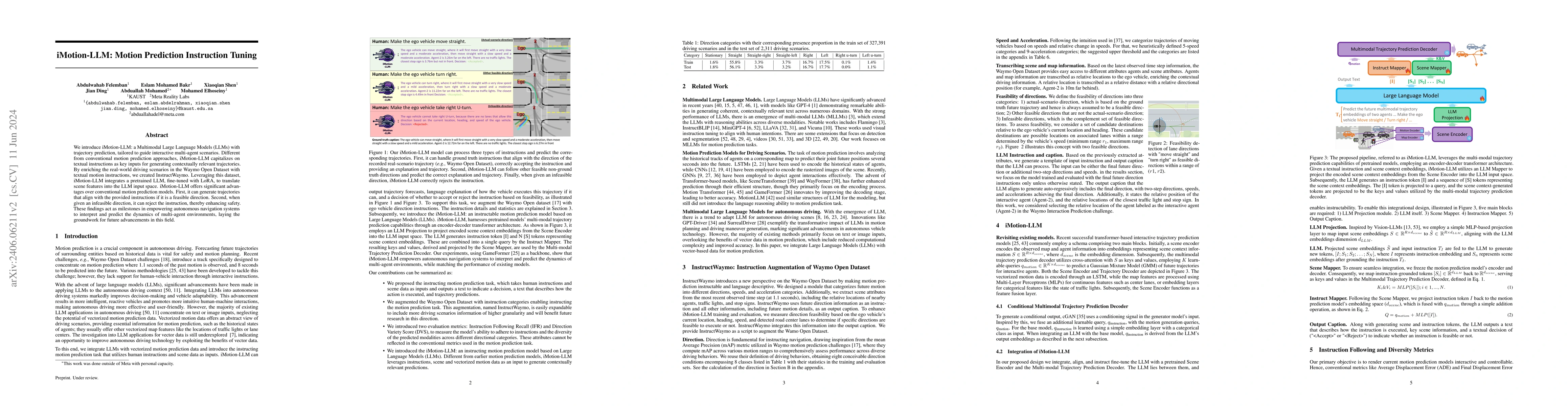 Thumbnail for iMotion-LLM: Motion Prediction Instruction Tuning