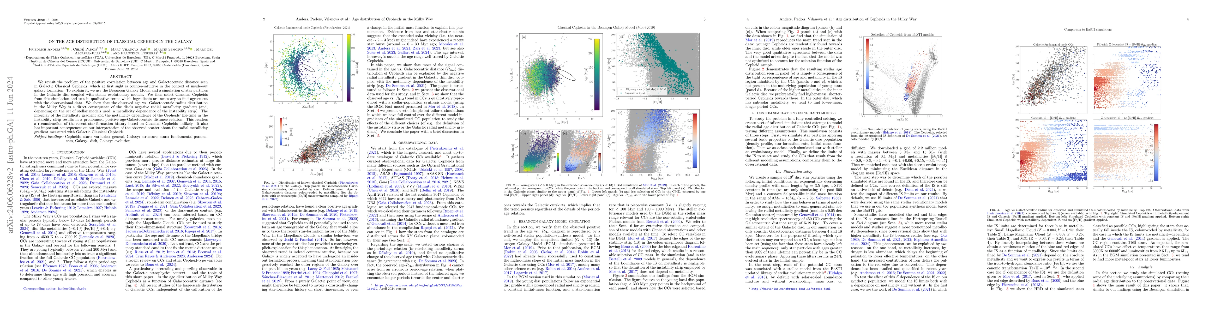 Thumbnail for On the age distribution of Classical Cepheids in the Galaxy