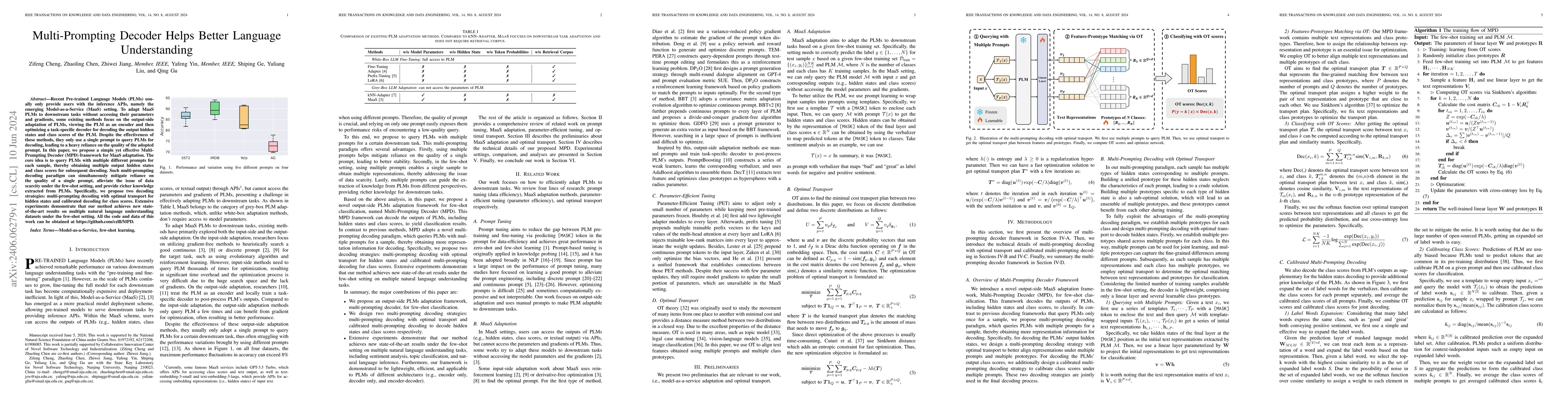 Thumbnail for Multi-Prompting Decoder Helps Better Language Understanding