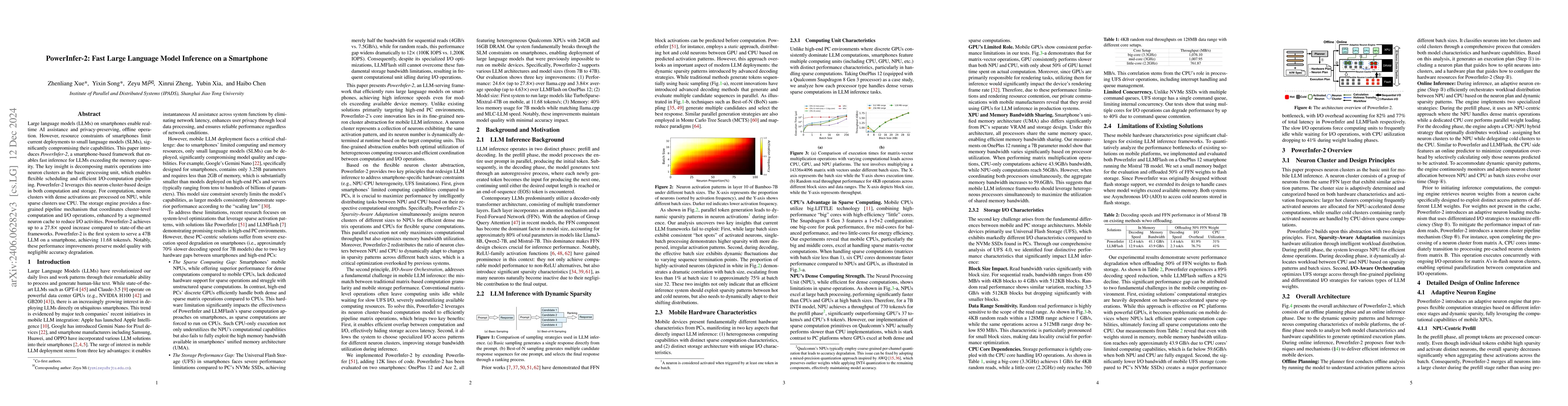 Thumbnail for PowerInfer-2: Fast Large Language Model Inference on a Smartphone