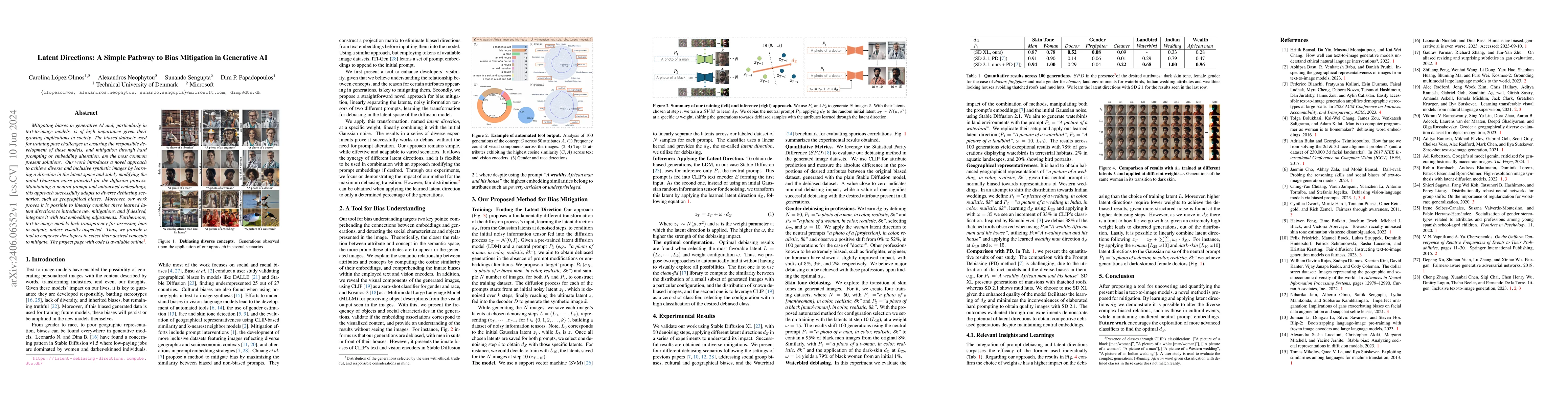 Thumbnail for Latent Directions: A Simple Pathway to Bias Mitigation in Generative AI