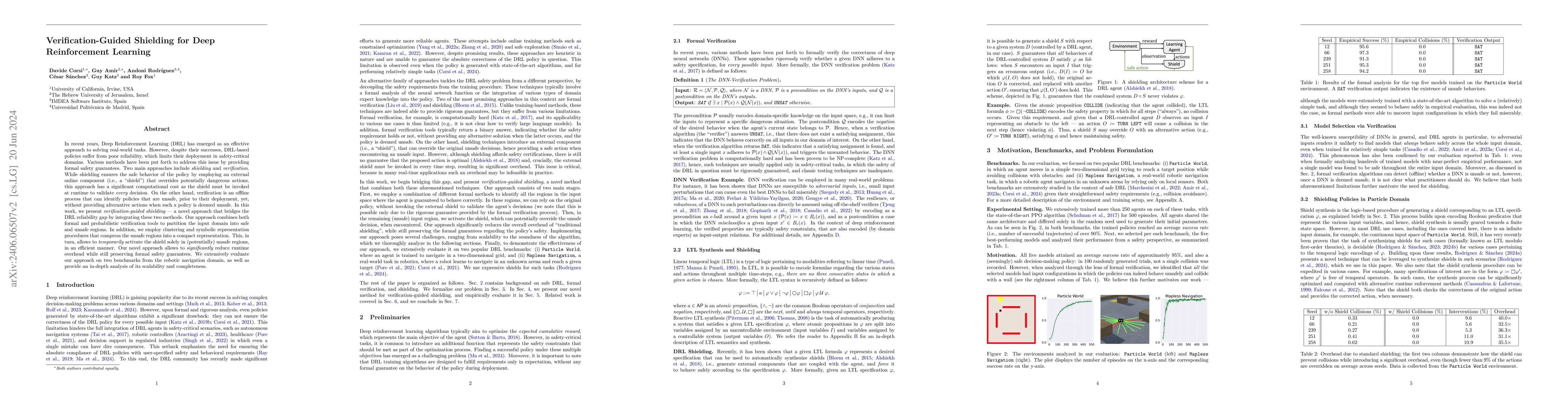 Thumbnail for Verification-Guided Shielding for Deep Reinforcement Learning