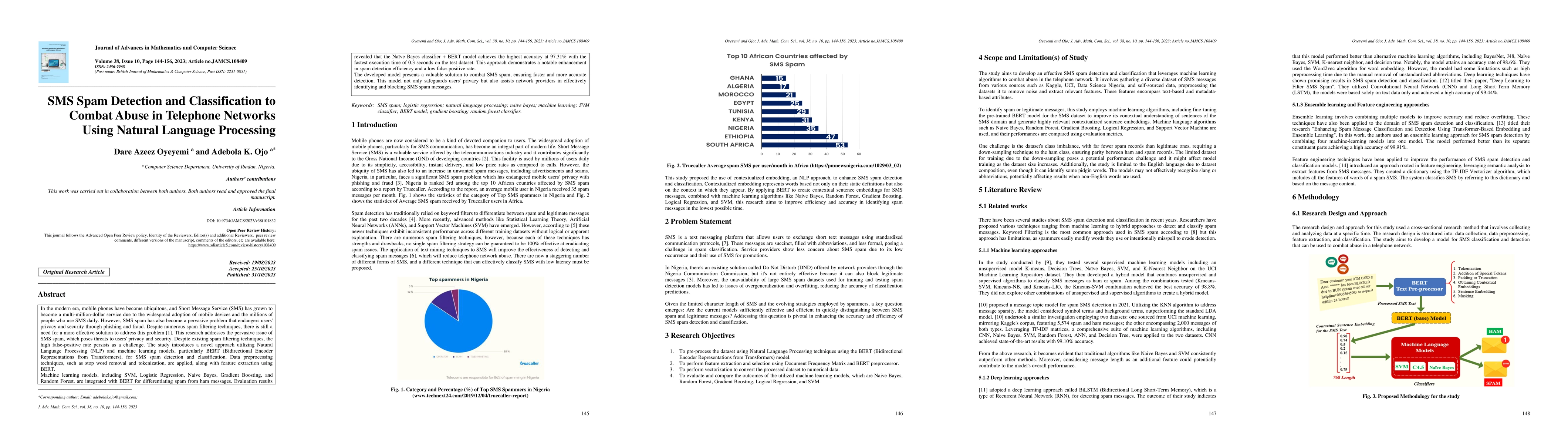Thumbnail for SMS Spam Detection and Classification to Combat Abuse in Telephone
  Networks Using Natural Language Processing