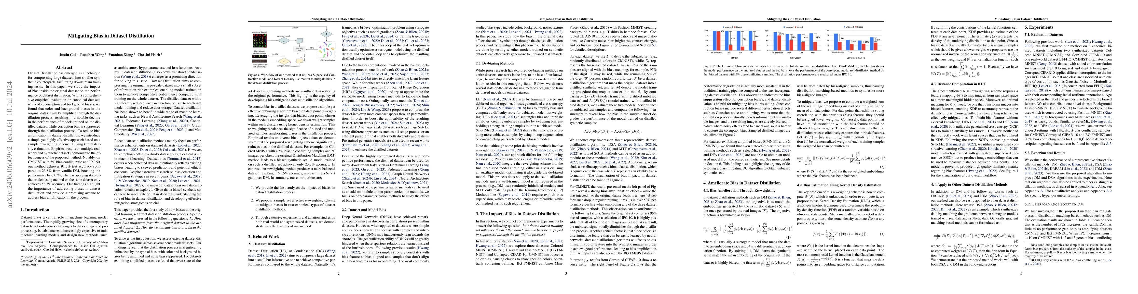 Thumbnail for Mitigating Bias in Dataset Distillation