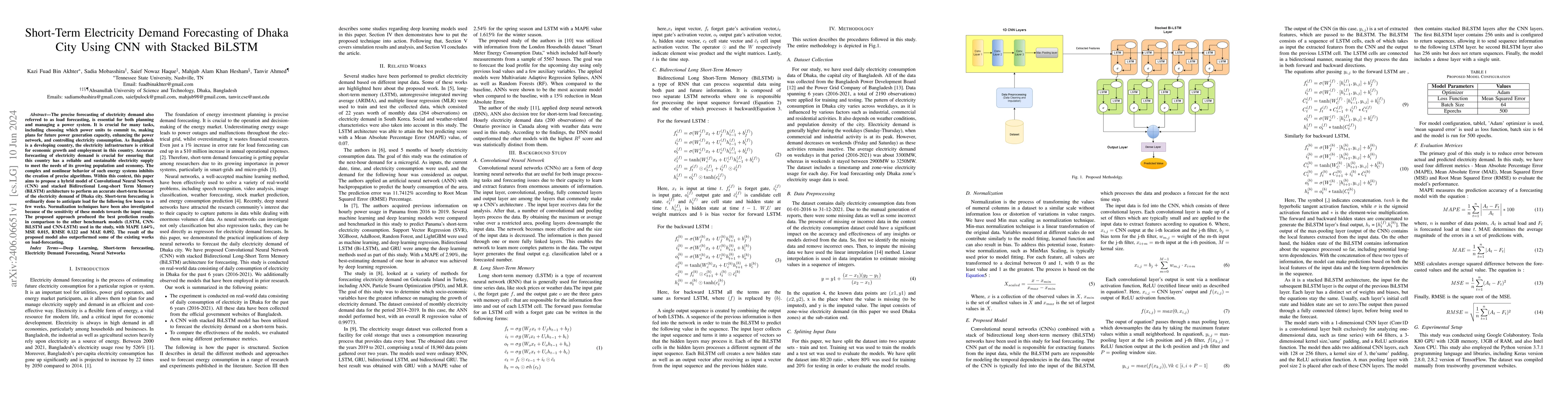 Thumbnail for Short-Term Electricity Demand Forecasting of Dhaka City Using CNN with
  Stacked BiLSTM