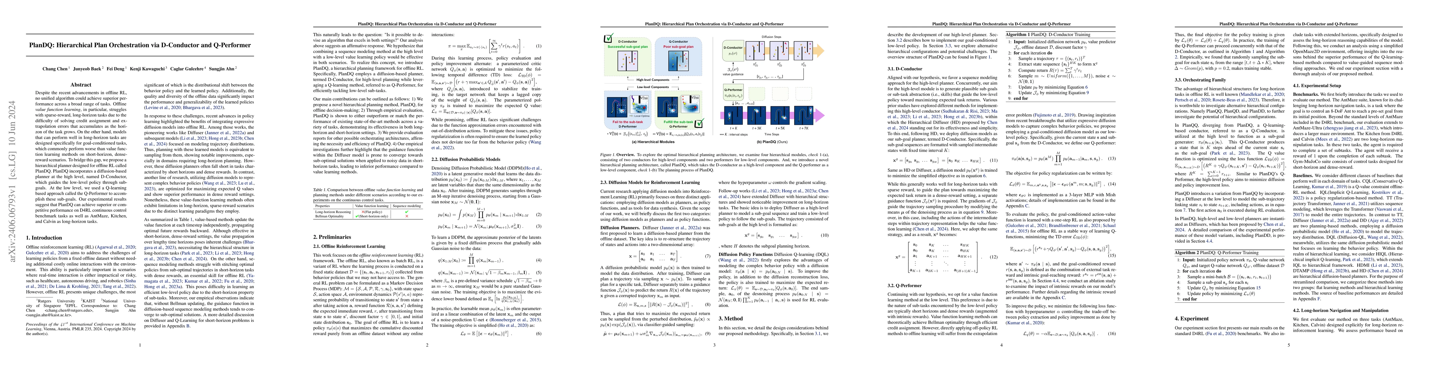 Thumbnail for PlanDQ: Hierarchical Plan Orchestration via D-Conductor and Q-Performer