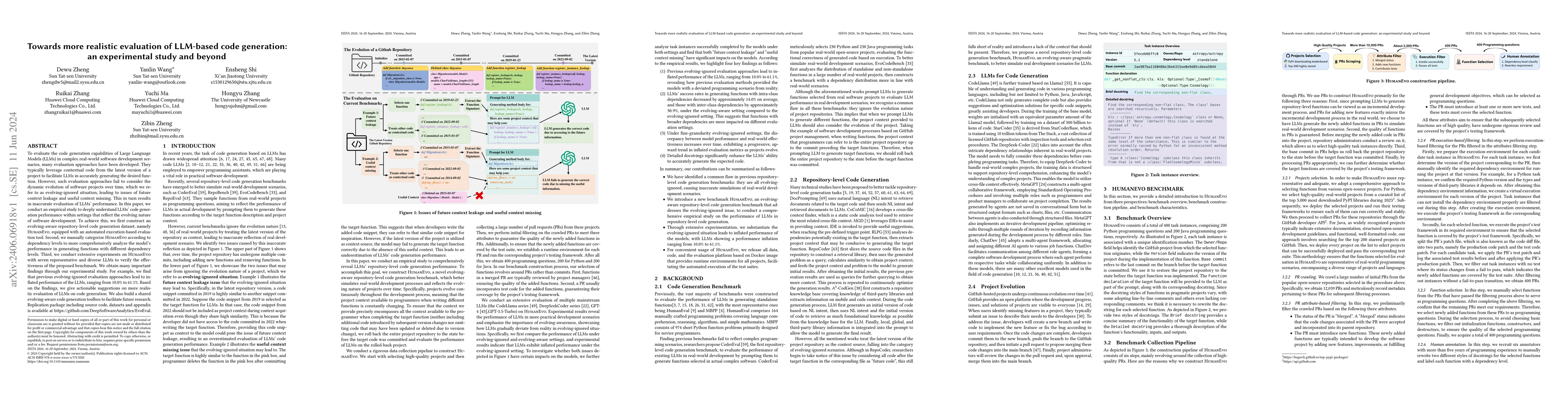 Thumbnail for Towards more realistic evaluation of LLM-based code generation: an
  experimental study and beyond
