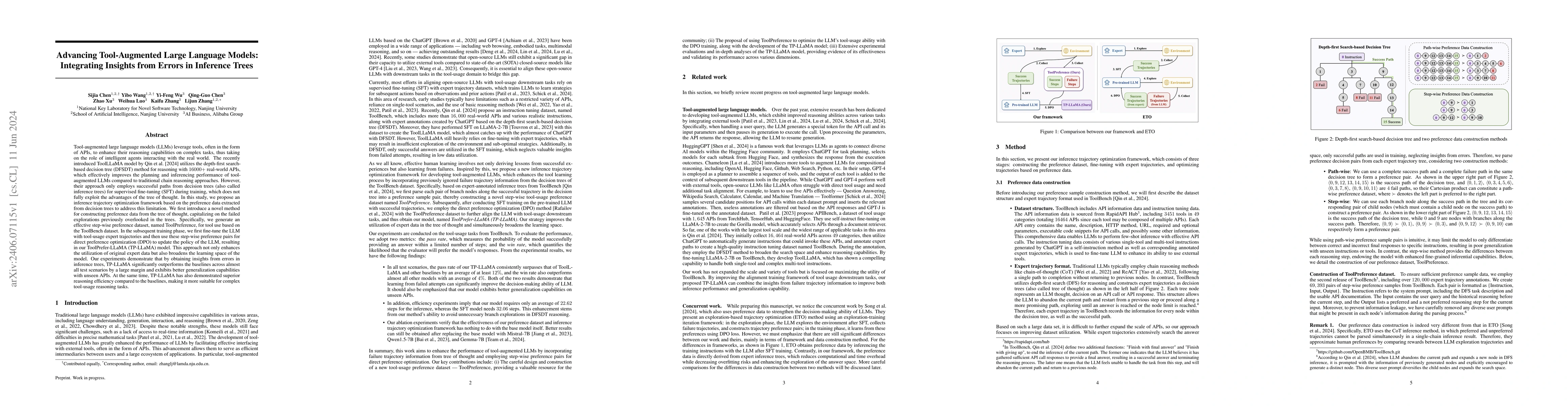 Thumbnail for Advancing Tool-Augmented Large Language Models: Integrating Insights
  from Errors in Inference Trees