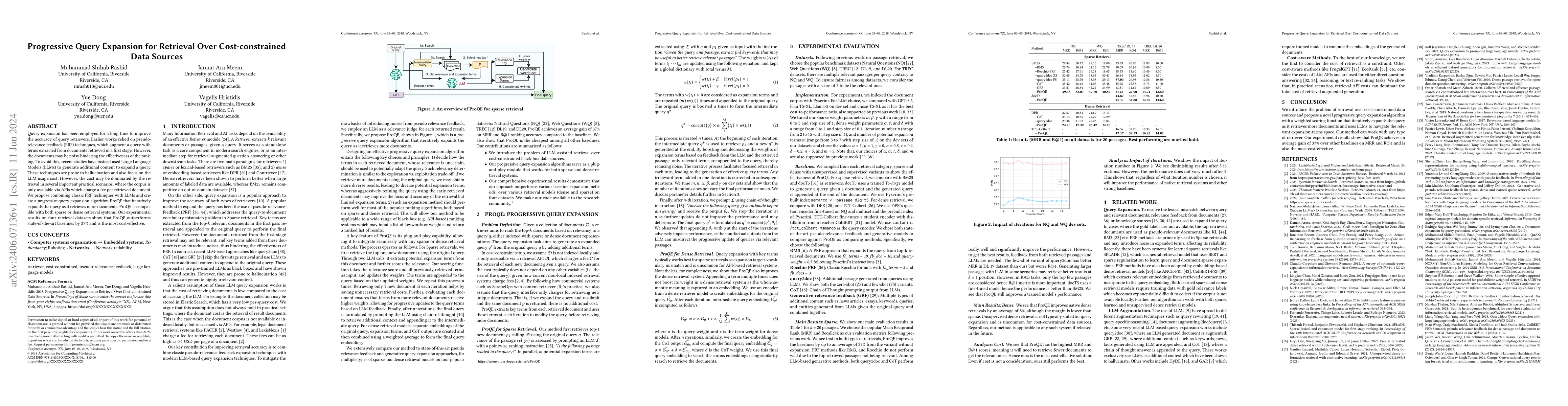Thumbnail for Progressive Query Expansion for Retrieval Over Cost-constrained Data
  Sources