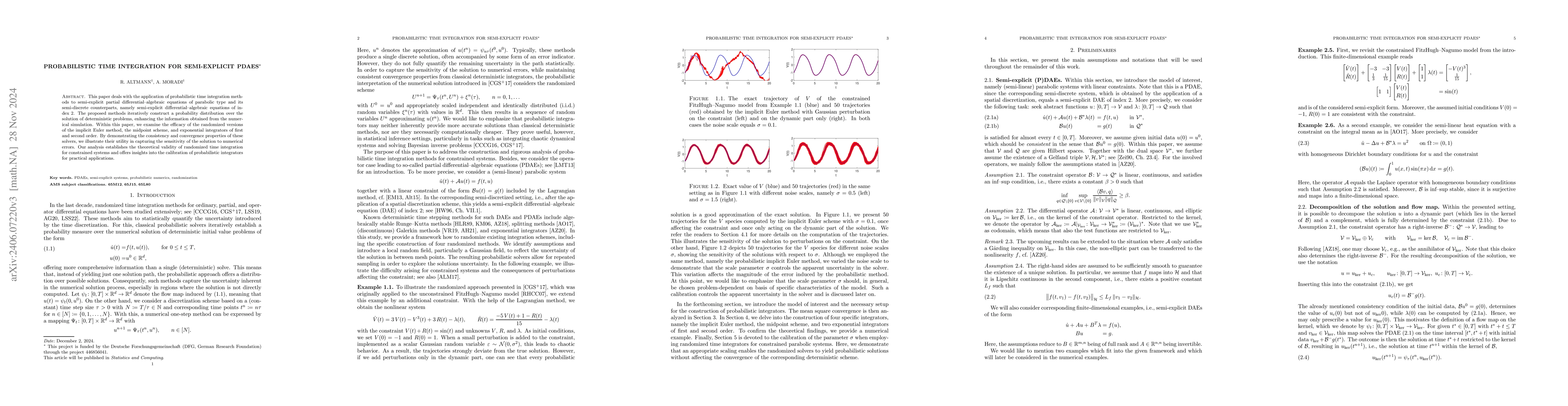 Thumbnail for Probabilistic time integration for semi-explicit PDAEs