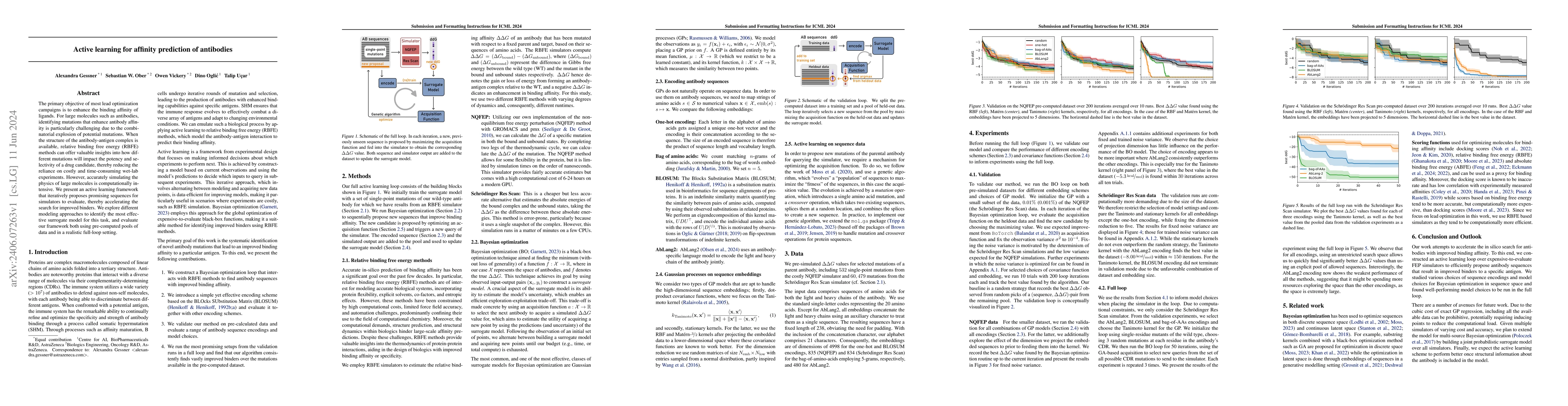 Thumbnail for Active learning for affinity prediction of antibodies
