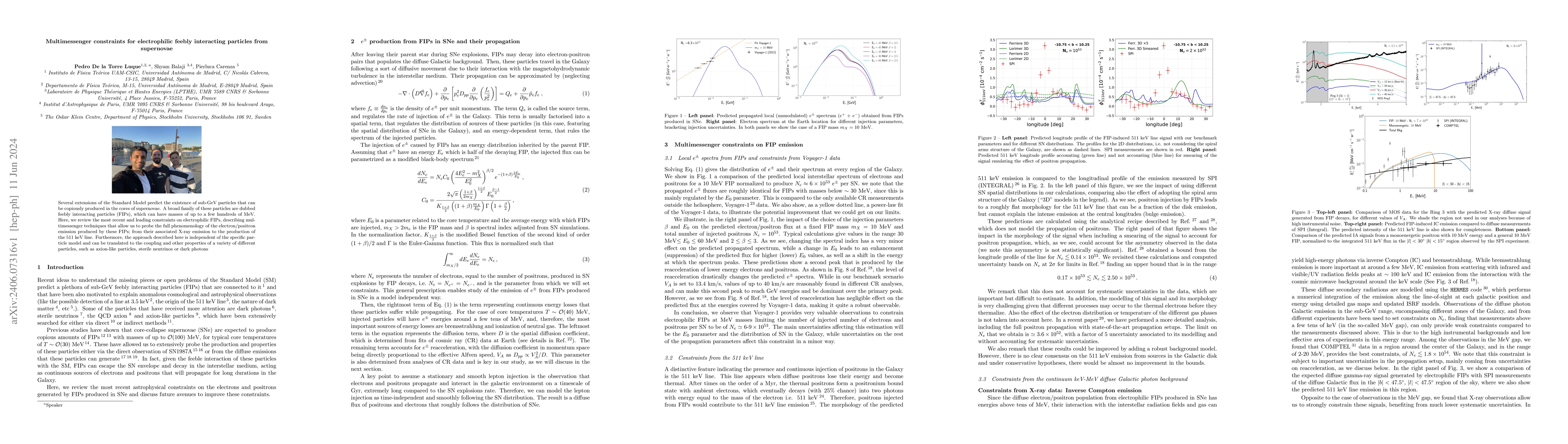 Thumbnail for Multimessenger constraints for electrophilic feebly interacting
  particles from supernovae