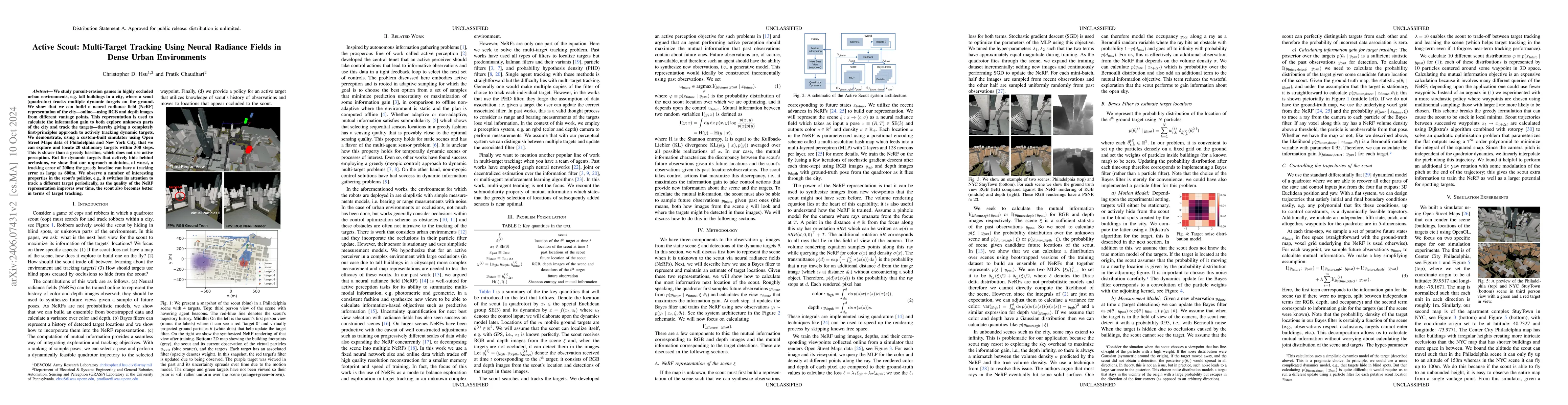 Thumbnail for Active Scout: Multi-Target Tracking Using Neural Radiance Fields in
  Dense Urban Environments