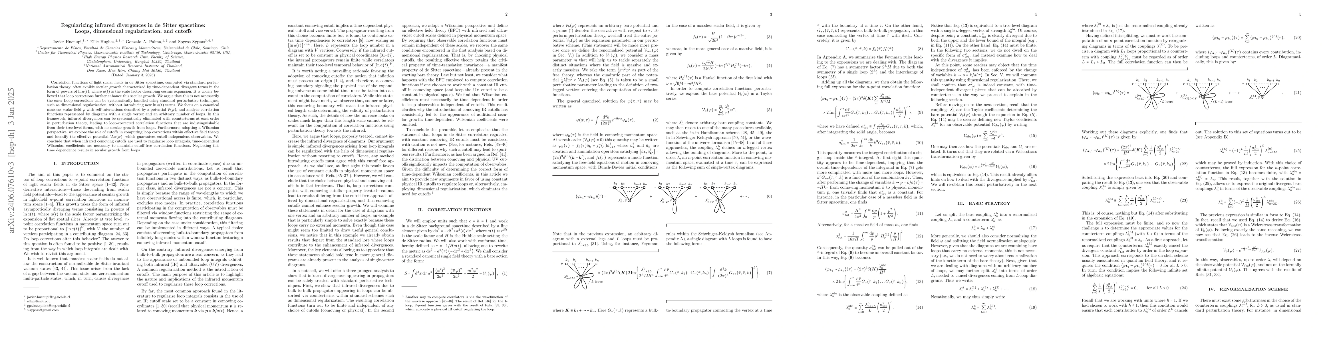 Thumbnail for Regularizing infrared divergences in de Sitter spacetime