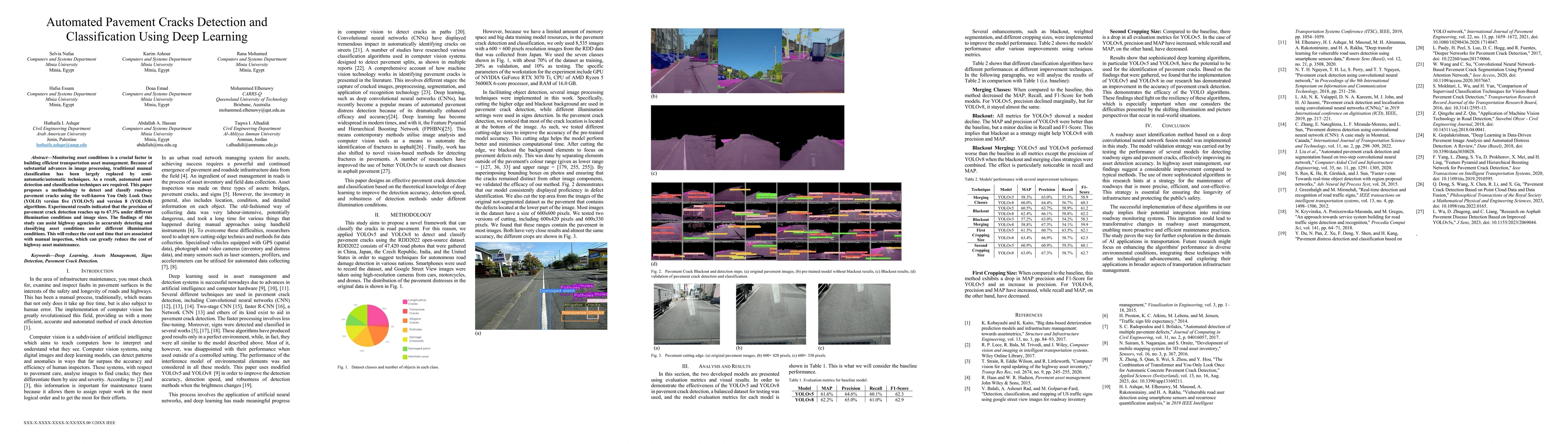 Thumbnail for Automated Pavement Cracks Detection and Classification Using Deep
  Learning