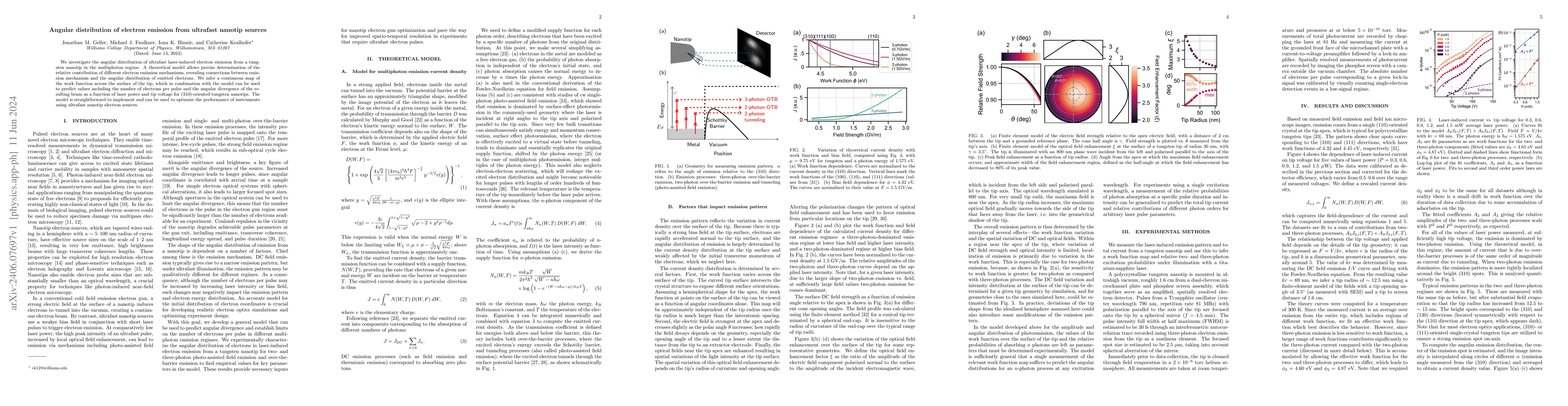 Thumbnail for Angular distribution of electron emission from ultrafast nanotip sources