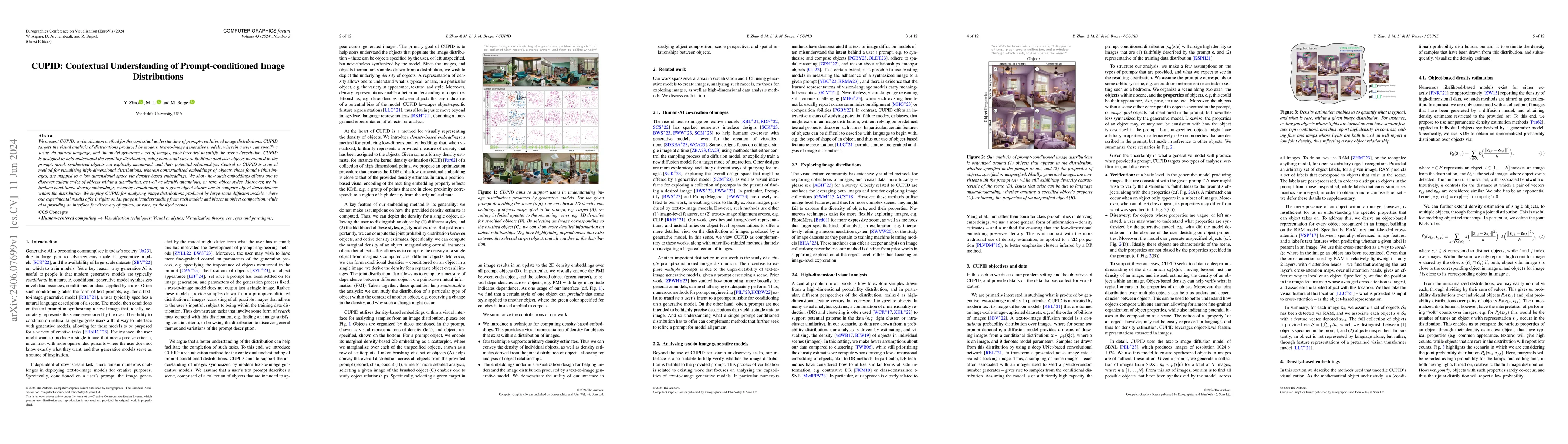 Thumbnail for CUPID: Contextual Understanding of Prompt-conditioned Image
  Distributions
