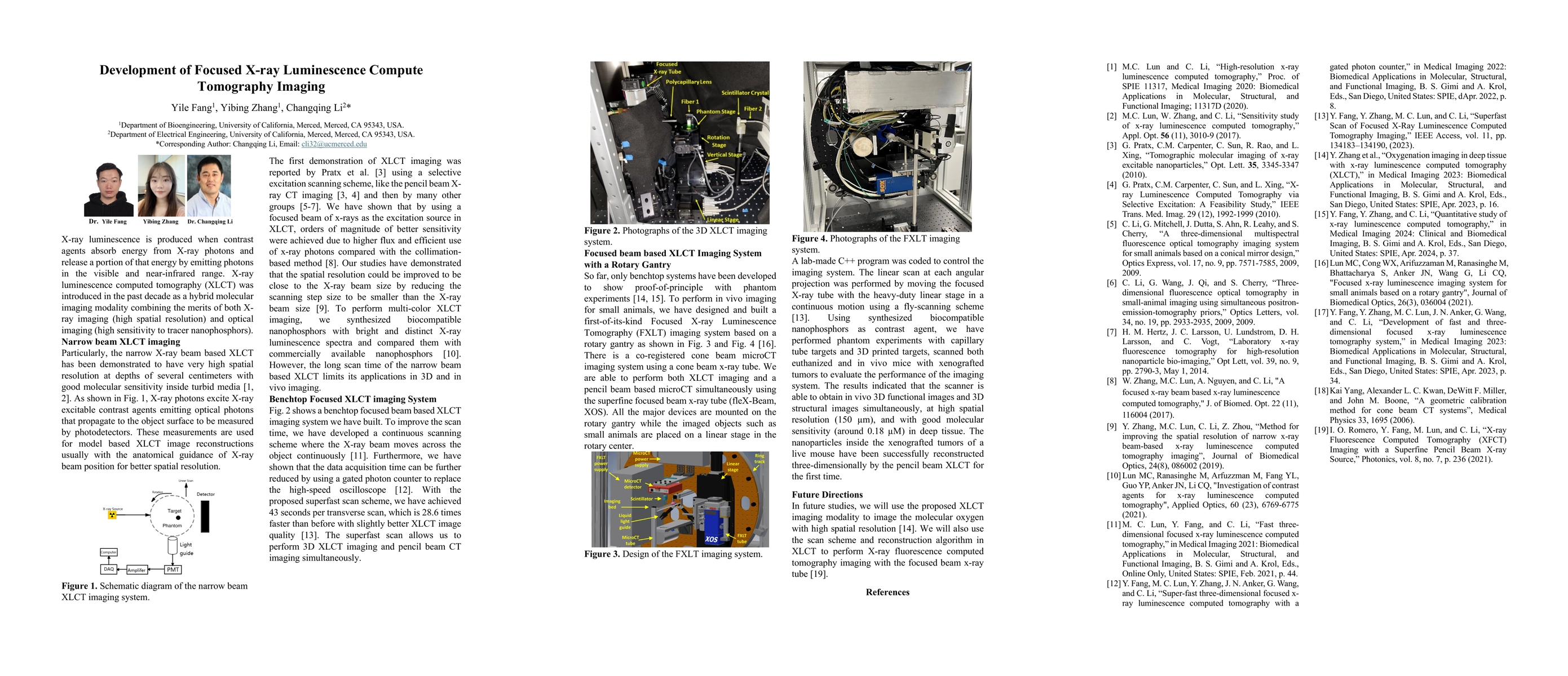 Thumbnail for Development of Focused X-ray Luminescence Compute Tomography Imaging