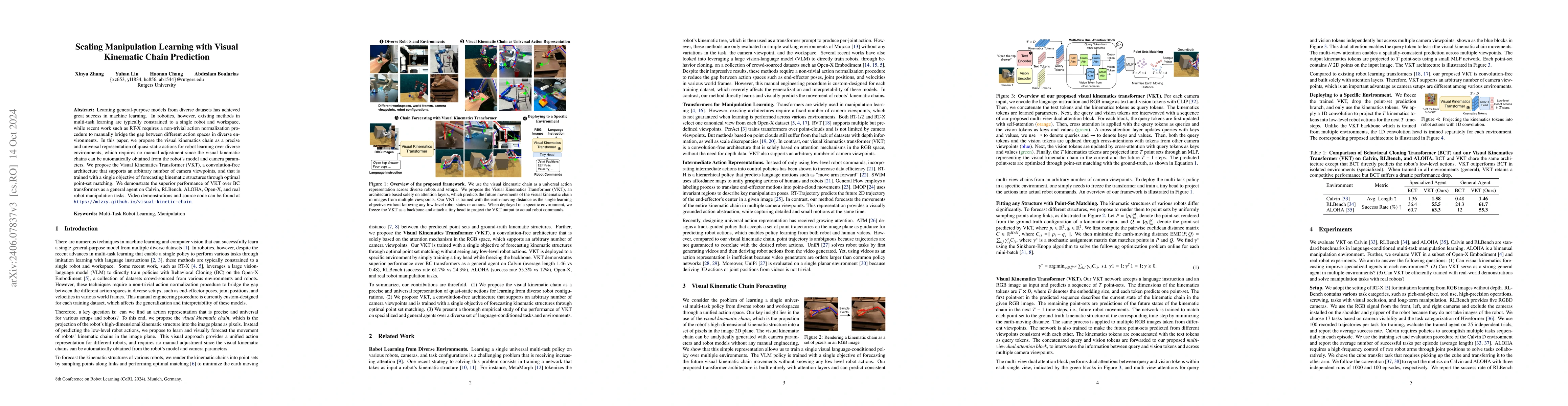 Thumbnail for Scaling Manipulation Learning with Visual Kinematic Chain Prediction