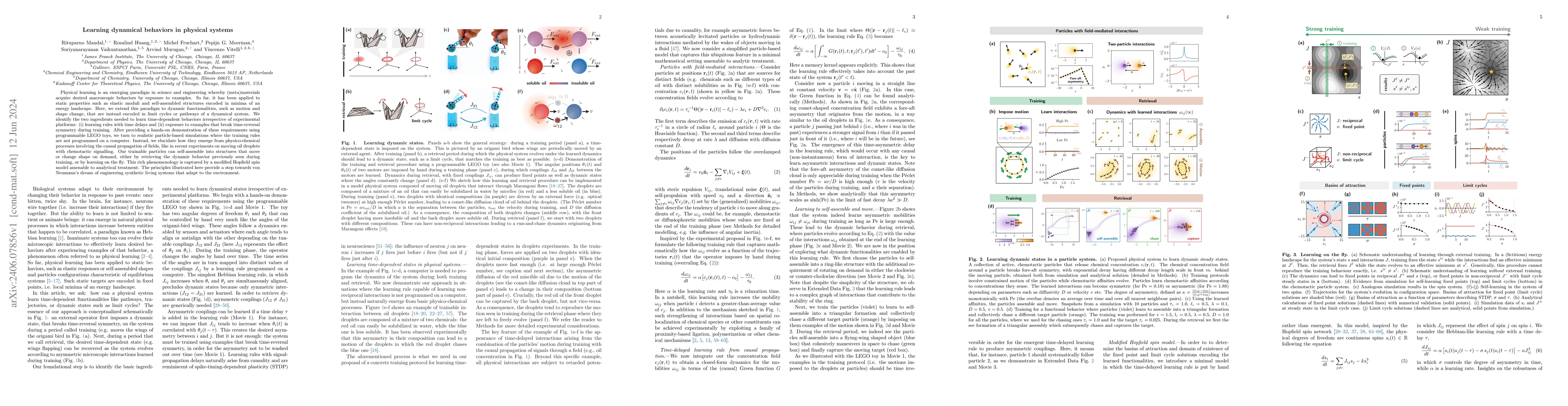 Thumbnail for Learning dynamical behaviors in physical systems