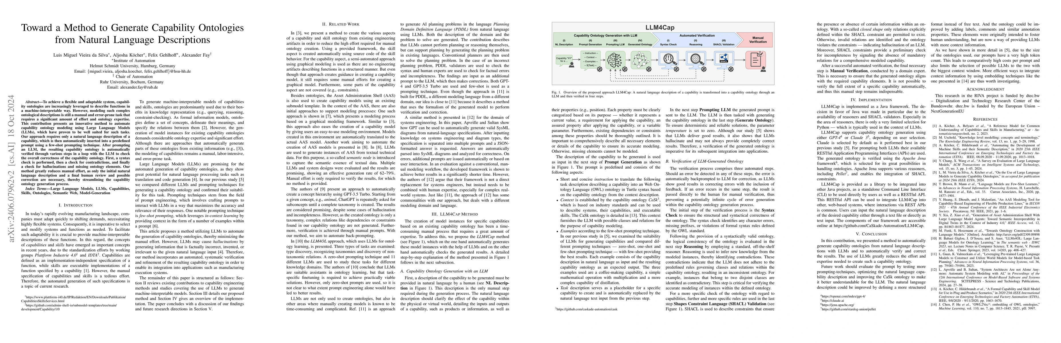 Thumbnail for Toward a Method to Generate Capability Ontologies from Natural Language
  Descriptions