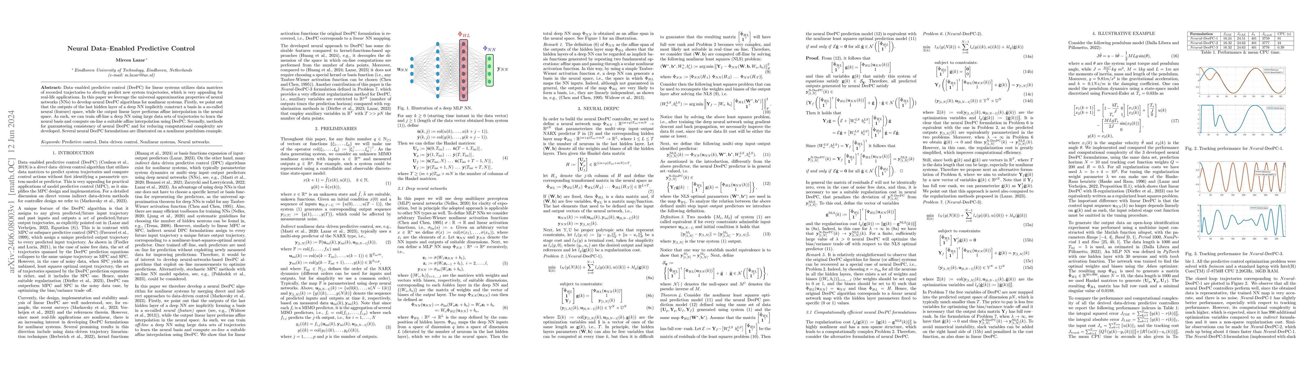 Thumbnail for Neural Data-Enabled Predictive Control